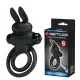 Эрекционное кольцо — Pretty Love Vibrant Penis Ring III Black