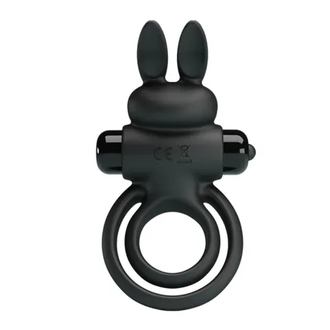 Эрекционное кольцо — Pretty Love Vibrant Penis Ring III Black