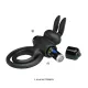 Эрекционное кольцо — Pretty Love Vibrant Penis Ring III Black