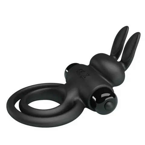 Эрекционное кольцо — Pretty Love Vibrant Penis Ring III Black