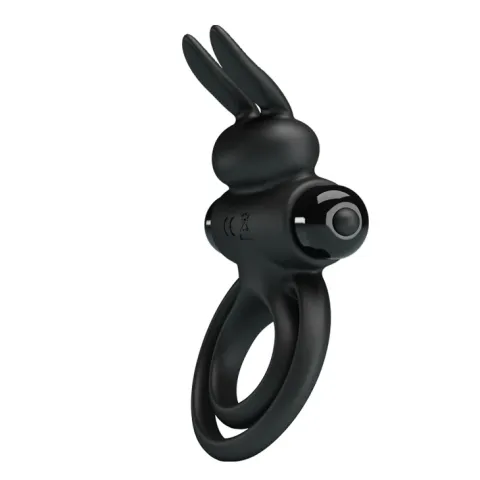 Эрекционное кольцо — Pretty Love Vibrant Penis Ring III Black