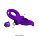 Кольцо для эрекции — Pretty Love Vibrant Penis Ring Purple