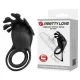 Эрекционное кольцо — Pretty Love Vibrant Penis Ring Ruben Black