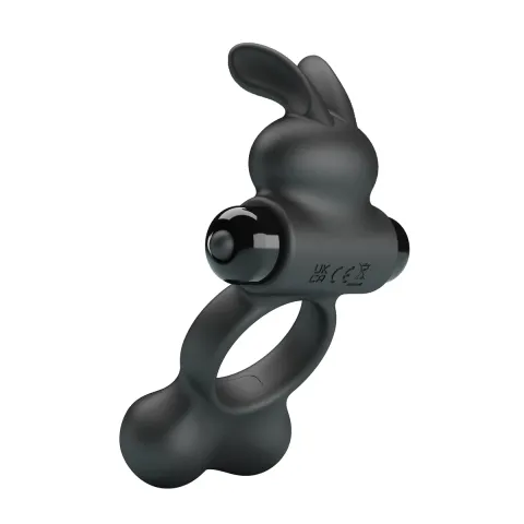 Ерекційне кільце - Pretty Love Vibrant Penis Ring Yusuf Black