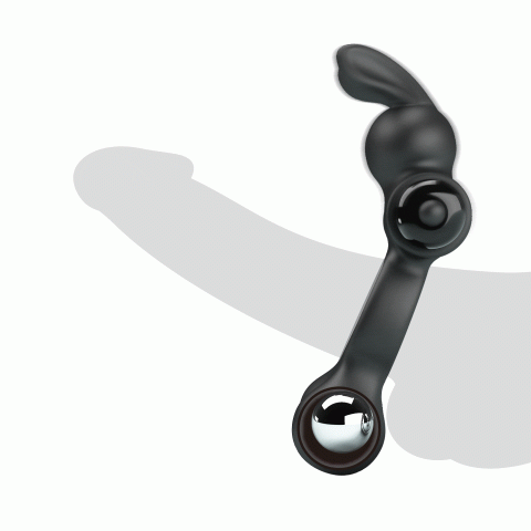Ерекційне кільце - Pretty Love Vibrant Penis Ring Yusuf Black