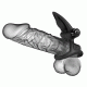 Эрекционное кольцо — Pretty Love Vibration Cock Ring Black