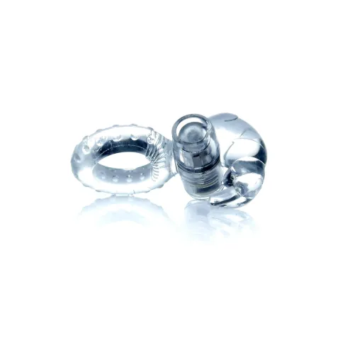 Эрекционное кольцо — Rabbit Vibro CockRing Clear