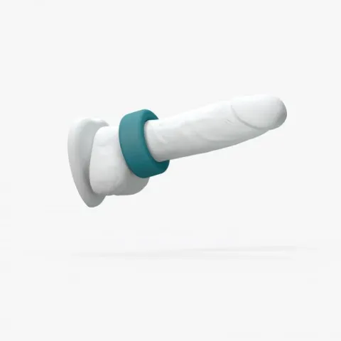 Широкое эрекционное кольцо Love To Love COOL RING — TEAL ME