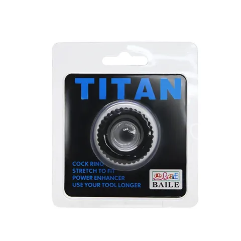 Эрекционное кольцо — Titan Cock Ring Blue