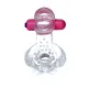 Ерекційне кільце - Tongue Vibro CockRing Clear