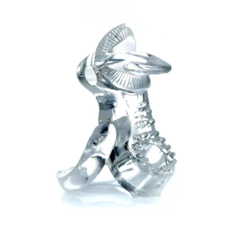 Ерекційне кільце - Tongue Vibro CockRing Clear