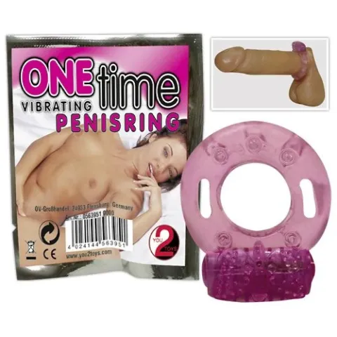 Эрекционное кольцо — One Time Vibrating Penisring