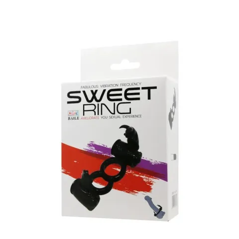 Виброкольцо — Baile Sweet Ring, чёрное