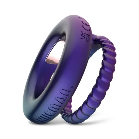 Ерекційне віброкільце Hueman - Jupiter Vibrating Cock and Ball Ring