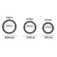 Ерекційні кільця - Erospace Men’s Play Set Of 3 Cock Rings B7
