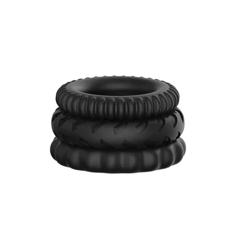 Кольца для эрекции — Набор Titan Cock Ring Set Blue
