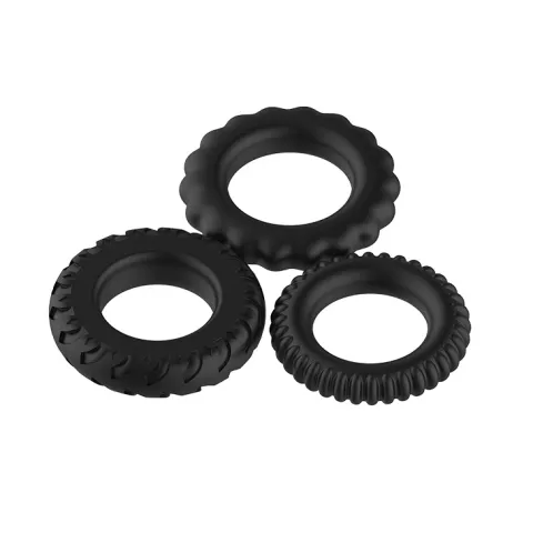 Кольца для эрекции — Набор Titan Cock Ring Set Blue