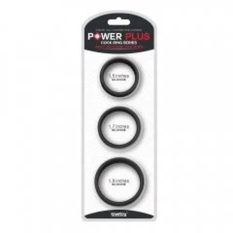 Эрекционные кольца — Power Plus Soft Silicone Pro Ring Black