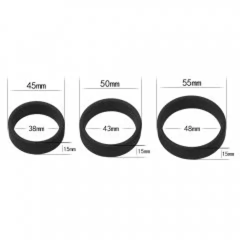 Эрекционные кольца — Power Plus Soft Silicone Pro Ring Black
