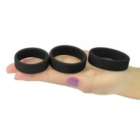 Эрекционные кольца — Power Plus Soft Silicone Pro Ring Black