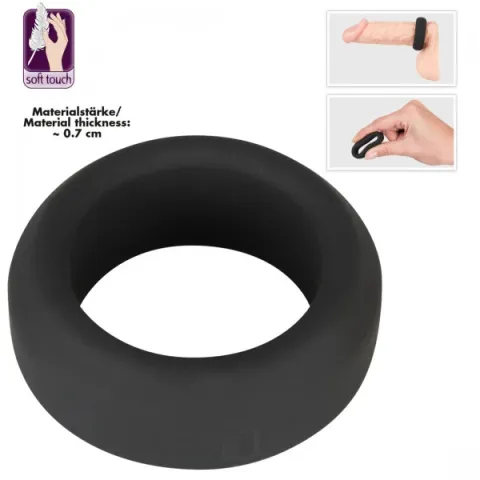 Ерекційне кільце - Black Velvets Cock Ring, 2,6 см