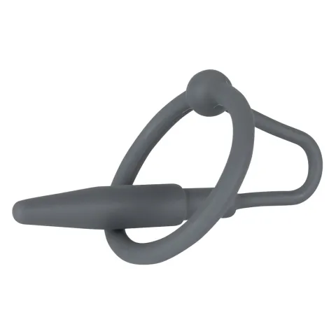 Ерекційне кільце - Penis Plug With Glans Ring
