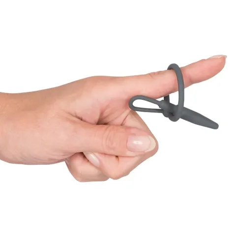 Ерекційне кільце - Penis Plug With Glans Ring