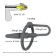 Ерекційне кільце - Penis Plug With Glans Ring