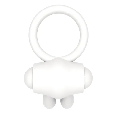 Эрекционное кольцо — Power Clit Cockring Rabbit White