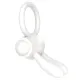Эрекционное кольцо — Power Clit Cockring Rabbit White