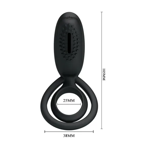 Ерекційне кільце - Pretty Love Esther Penis Ring Black