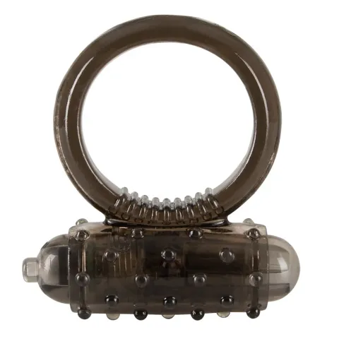 Ерекційне кільце - Vibro Ring Dark Silicon