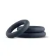 Набор эрекционных колец Boners 3-Piece Cock Ring Set – Grey, 3; 3,3 и 4,4 см