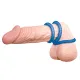 Набор эрекционных колец — Lust 3 Blue