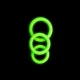 Набор эрекционных колец — Ouch! Glow In The Dark