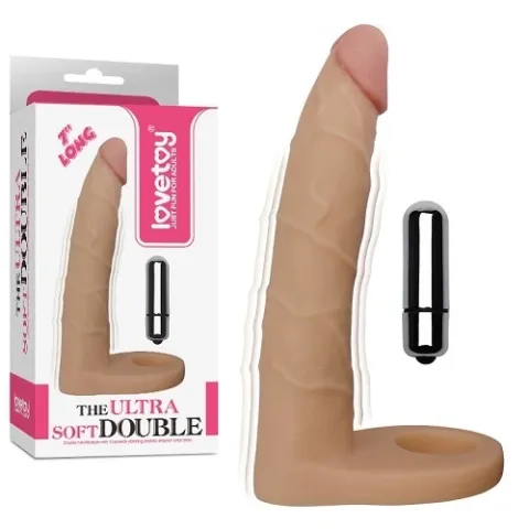Насадка для подвійного проникнення - The Ultra Soft Double Vibrating 7