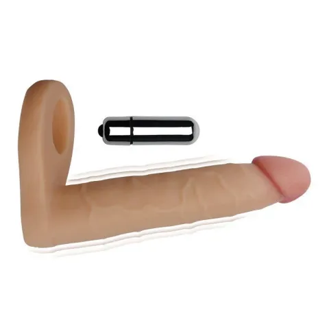 Насадка для подвійного проникнення - The Ultra Soft Double Vibrating 6.25 