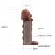 Насадка на член - Brave Man Penis Sleeve Brown