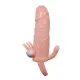 Насадка на член - Brave Man Vibrating Penis Sleeve Flesh
