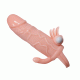 Насадка на член - Brave Man Vibrating Penis Sleeve Flesh