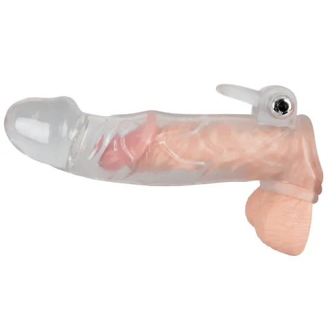 Насадка на пенис — Chrystal Skin Penis Sleeve Vibro