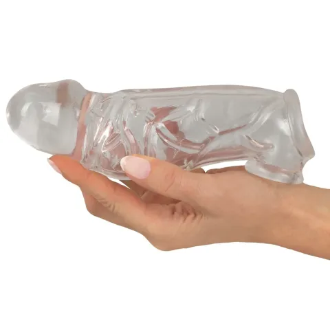 Насадка на пенис — Crystal Clear Penis Sleeve wit