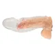 Насадка на пенис — Crystal Clear Penis Sleeve wit