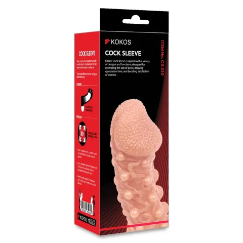 Насадка на пенис Kokos Cock Sleeve CS 010 M