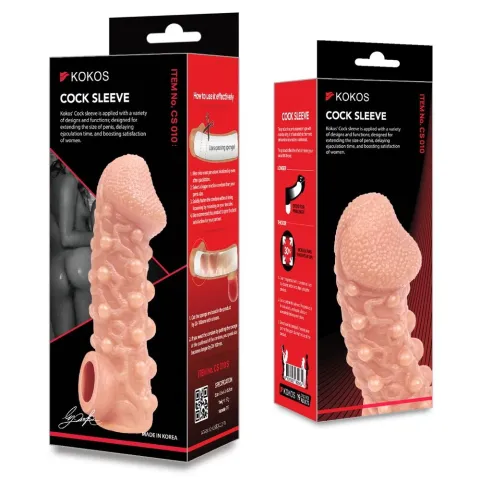 Насадка на пенис Kokos Cock Sleeve CS 010 M