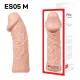 Насадка на пенис Kokos Extreme Sleeve ES.05, размер M, утолщающая, со стимулирующим рельефом