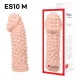 Насадка на пенис Kokos Extreme Sleeve ES.10, размер M, утолщающая, со стимулирующим рельефом