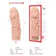 Насадка на пенис Kokos Extreme Sleeve ES.12, размер M, утолщающая, со стимулирующим рельефом