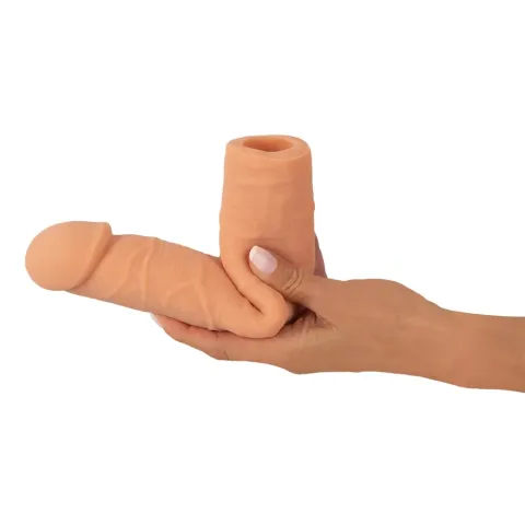 Насадка на член - Nature Skin Extension Sleeve +7 см