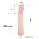 Насадка на член - Penis Extended Sleeve, Elastic TPR Material
